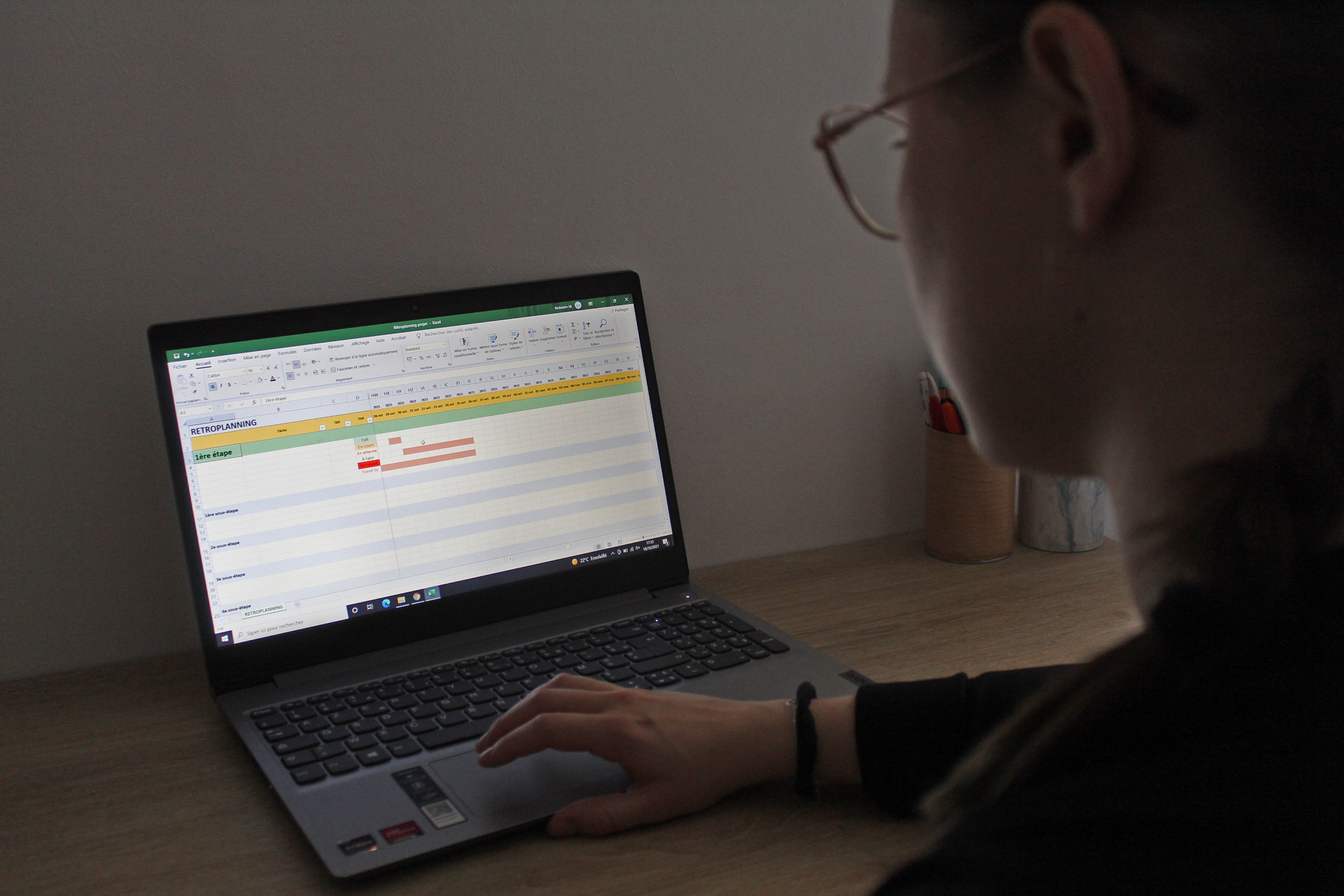 Un rétroplanning Excel pour organiser tes projets pro