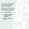 Planner de travail non daté – Image 2