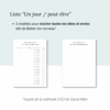 Planner de travail non daté – Image 8
